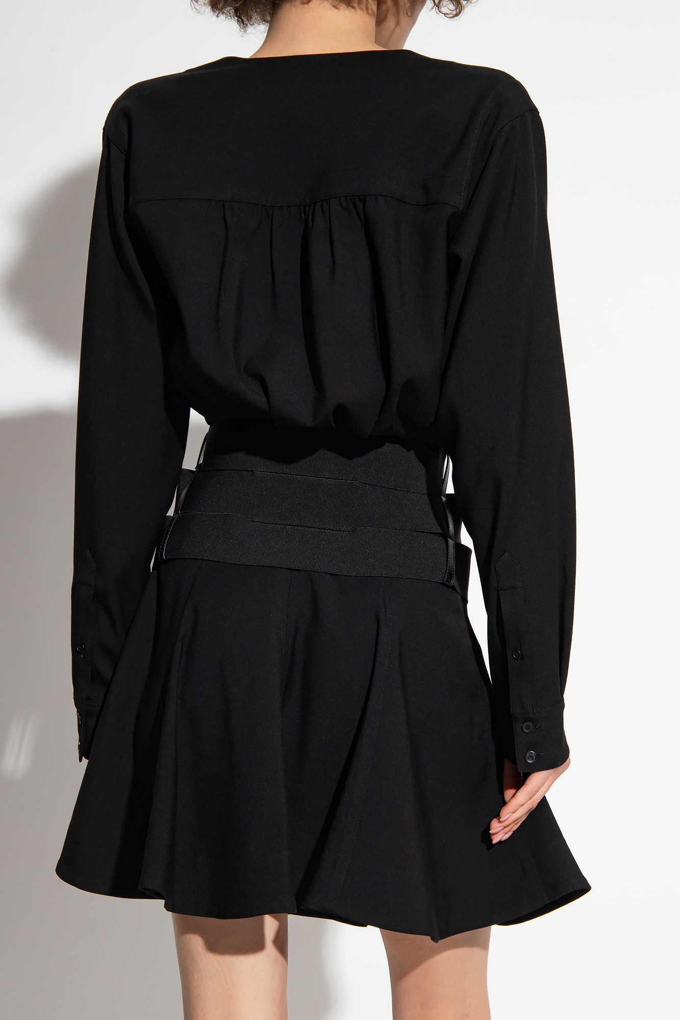 VIP【関税送料無料】希少 Alaia Asym Belt Mini Dress Alaïa Vienne Stretch-knit Mini Dress Dark Green ALAÏA